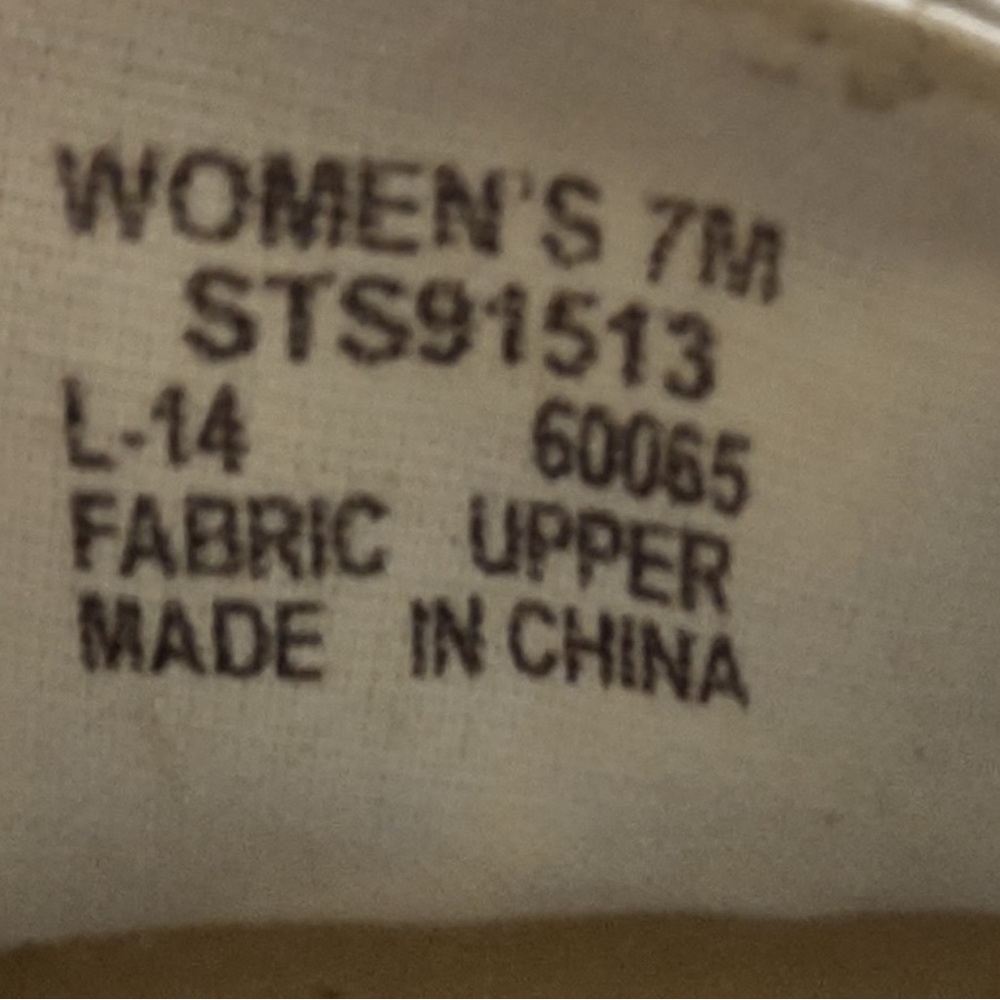 Sperry Top Sider Gray Malin Collaboration Boat Shoes Women's 7 EUC - Picture 6 of 6